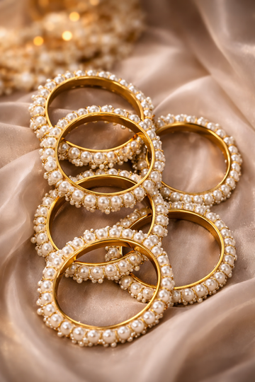 3 Pair of Elegant Pearl Karras