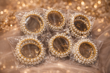 6 Pair of Elegant Pearl Karras