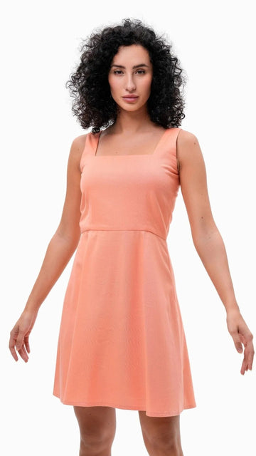 Design Code: Banana square neck dress