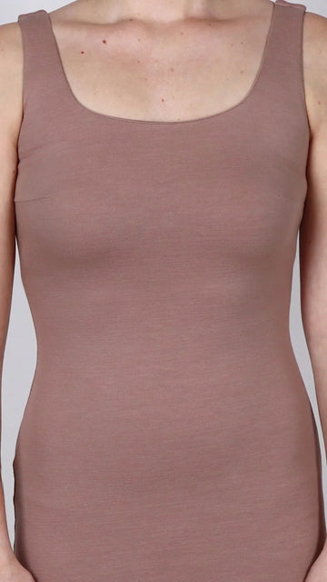 Design Code: Square neck midi dress